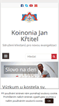 Mobile Screenshot of koinonia.cz