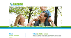 Desktop Screenshot of koinonia.nl